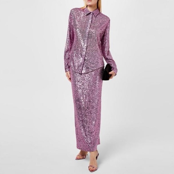 Tom Ford Padlock 105 Lock Pink Leather Heeled Sandals Sz 40 - Picture 3 of 17